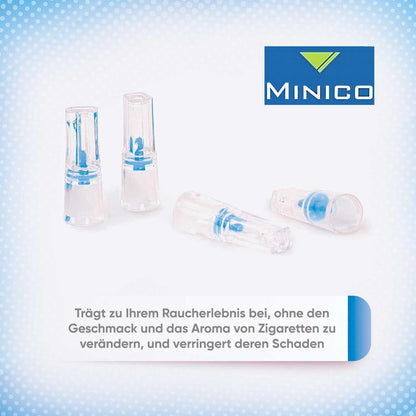 MINICO 8mm Disposable Cigarette Filters – Tar & Nicotine Reduction, Pack of 1100