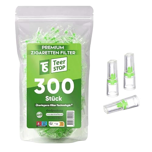 TS Teer STOP Slim Disposable Cigarette Filters – Pack of 200