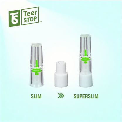 TS Teer STOP Slim 8mm Disposable Cigarette Filters – Pack of 200 with 75 Adapters