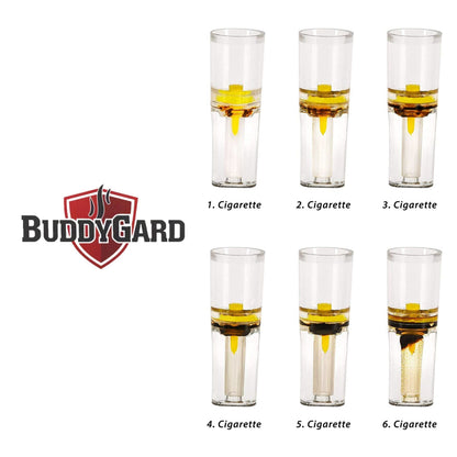 BUDDYGARD 8mm Disposable Cigarette Filters – Pack of 250