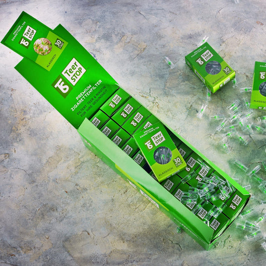 TS Teer STOP Slim Disposable Cigarette Filters – Pack of 200